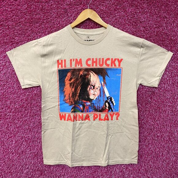 Chucky Wanna Play Tshirt size medium - Picture 1 of 4